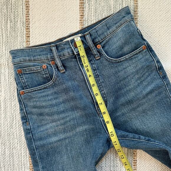 Madewell Classic Straight Jeans in Cristoforo Wash: Selvedge Edition Women’s 24 - Picture 7 of 12